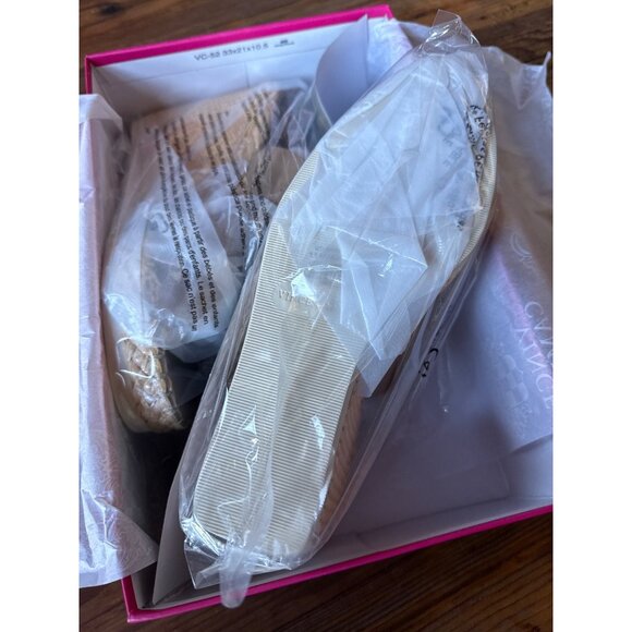 Vince Camuto Brissia Tortilla Nubuck Espadrille Platform Wedge Mule Size 11M New - Picture 6 of 6